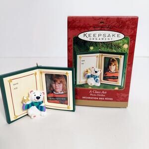 Retro/Vintage Hallmark keepsake picture frame ornament